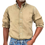Elmer  | Hemd für Herren in Khaki