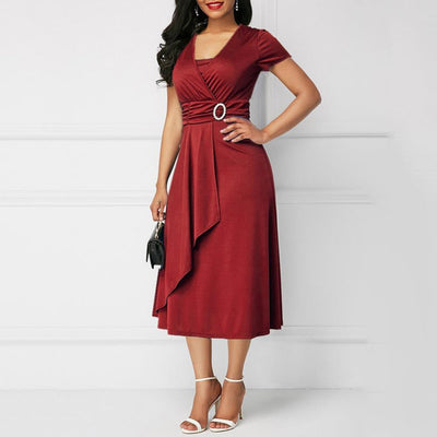 Mina – Elegantes Midikleid