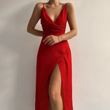 Andromeda |  Elegantes kleid in Rot