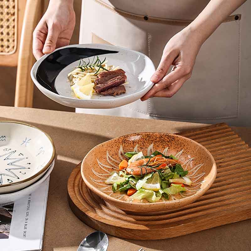 Retro Keramische Himmelsplatte