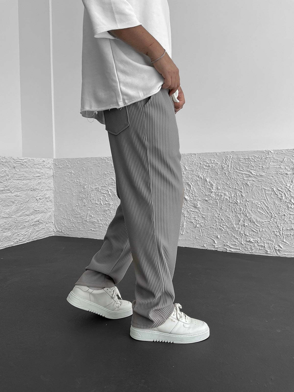 Rippstrick Relaxed Fit Hose