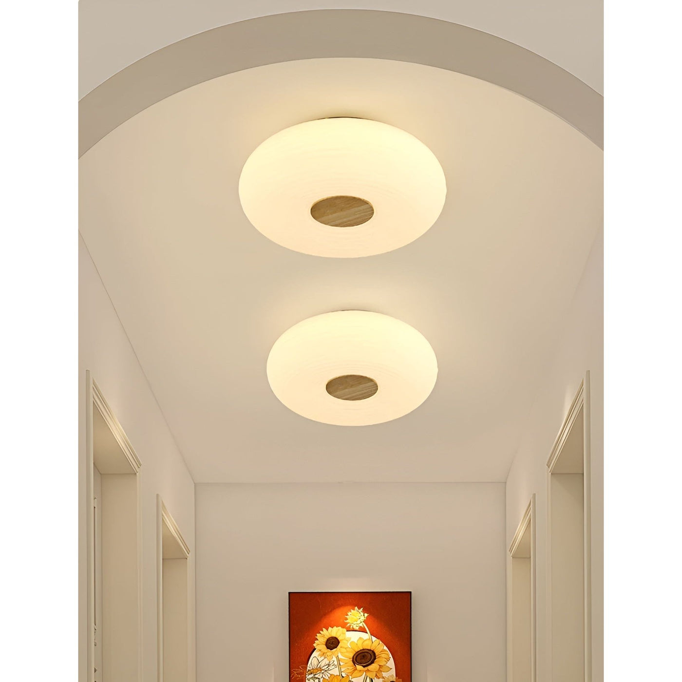 BeamBright Light - Nordische LED Rund-Deckenleuchte