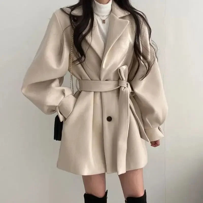 Damen Trenchcoat mit Gürtel | Elegante