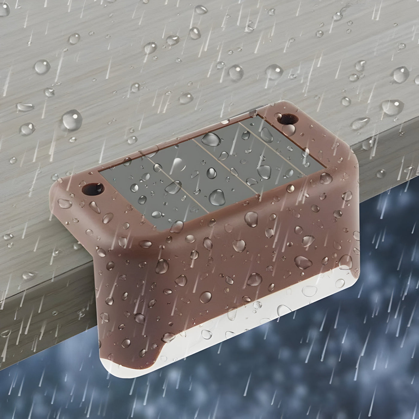 SolarGleam Light – Wasserdichtes Solar-Stufenlicht