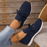Romy - Sneakers für Frauen in Marineblau