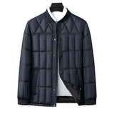 Vegane Lederjacke - Leiner in Marineblau