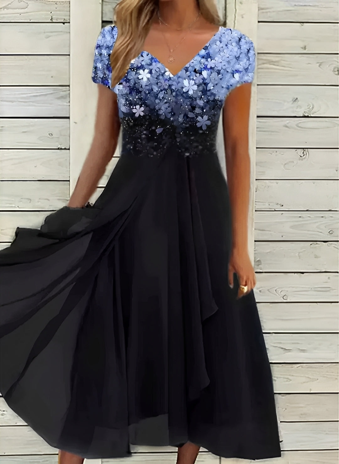 Carissa - Chiffonblusenkleid für Frauen