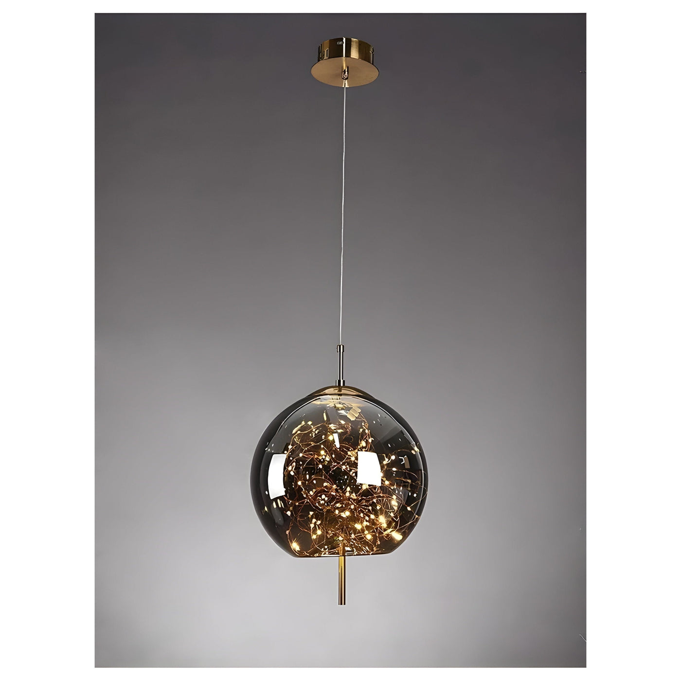CrystalBeam Light - Moderne LED-Pendelleuchte Sterne