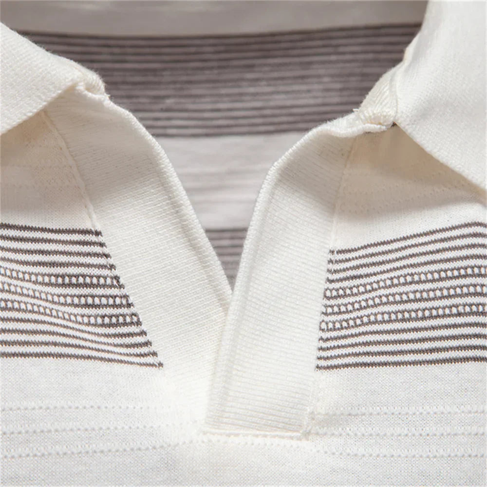 Theo | Klassisches Strickpolo für moderne Männer