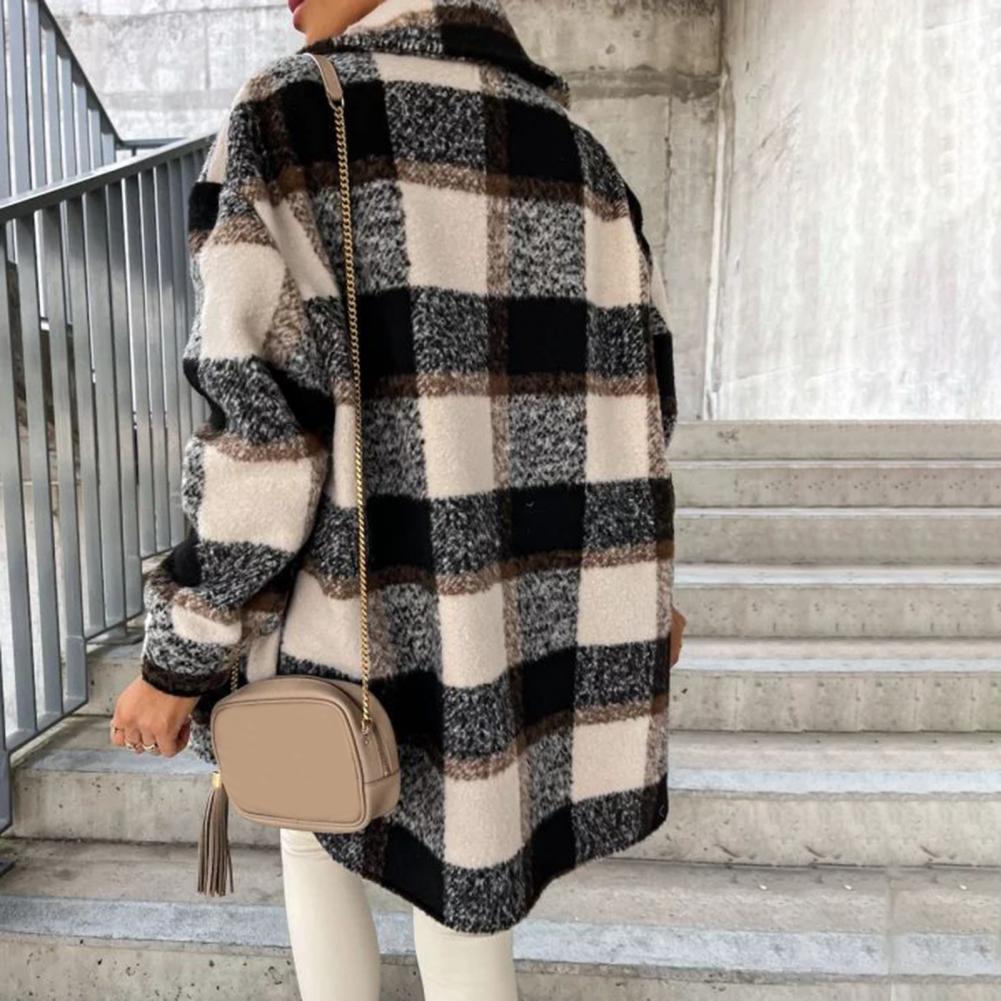 Maja - eleganter Wintermantel aus Baumwolle