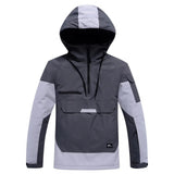 Lara | Damen Winter-Skijacke mit Kapuze und Wärmender Isolierung in Grau