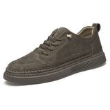 Vegane Leder-Sneakers - Omar in Braun