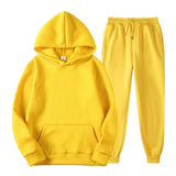 Erik | Sportiver Herren-Track­suit in Gelb