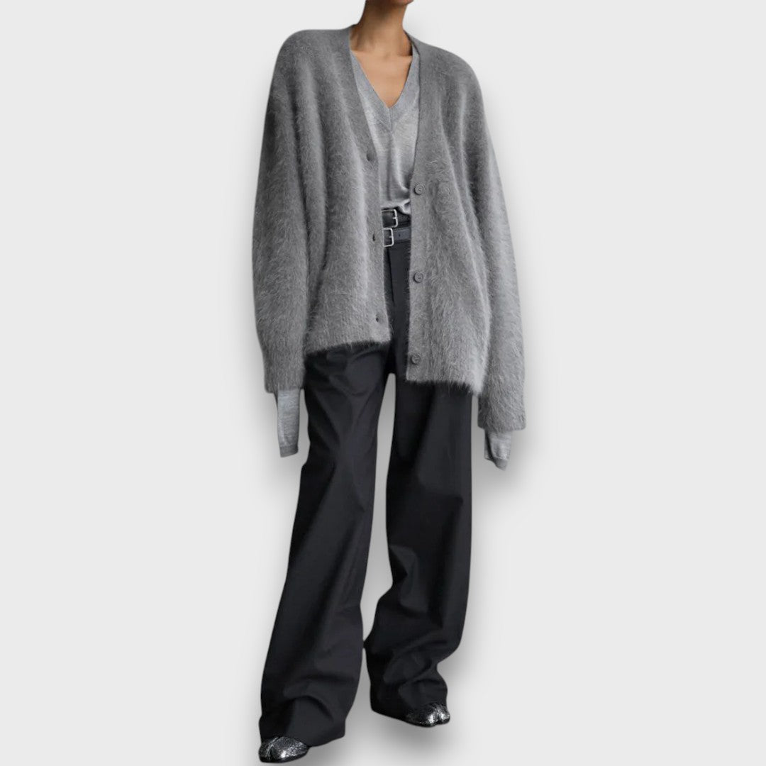 Laria – Kuscheliger Cardigan mit klassischem Schnitt