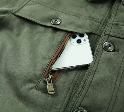 Barun - Casual Jacke mit Samt-Innenfutter