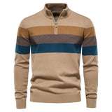Neuhaus - Stilvoller Pullover mit Stehkragen in Khaki