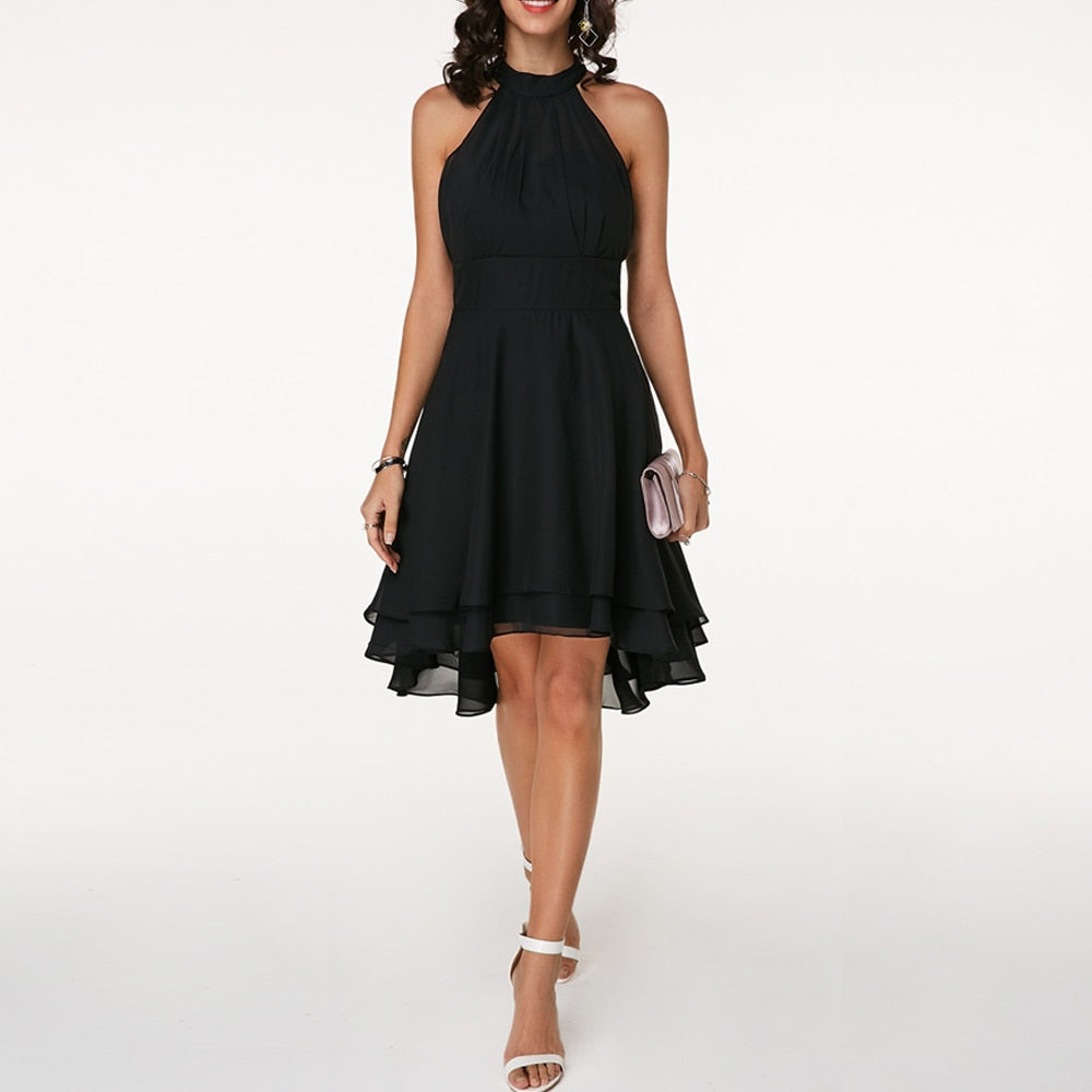 Peta - Rüschenkleid Romantischer Chic
