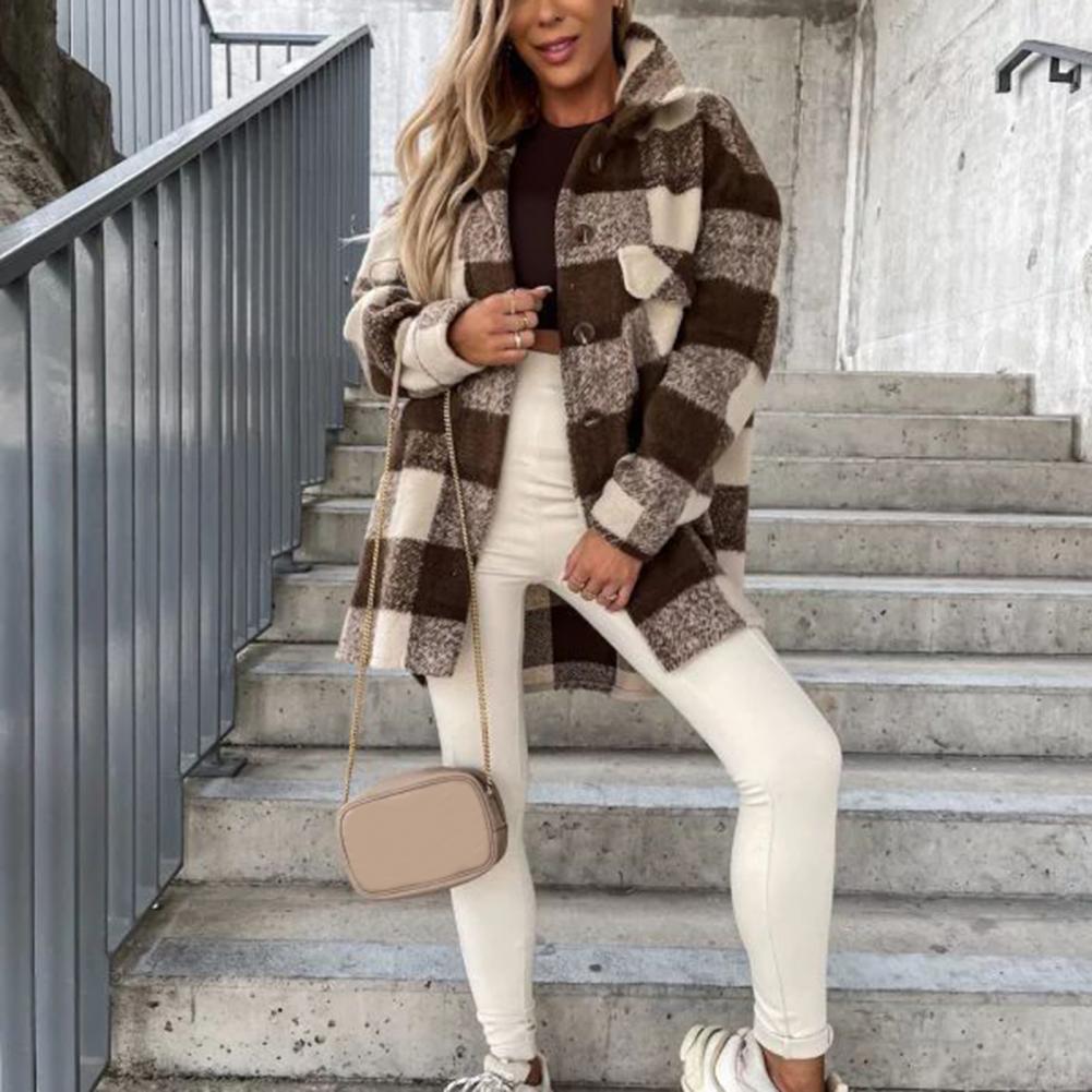 Maja - eleganter Wintermantel aus Baumwolle