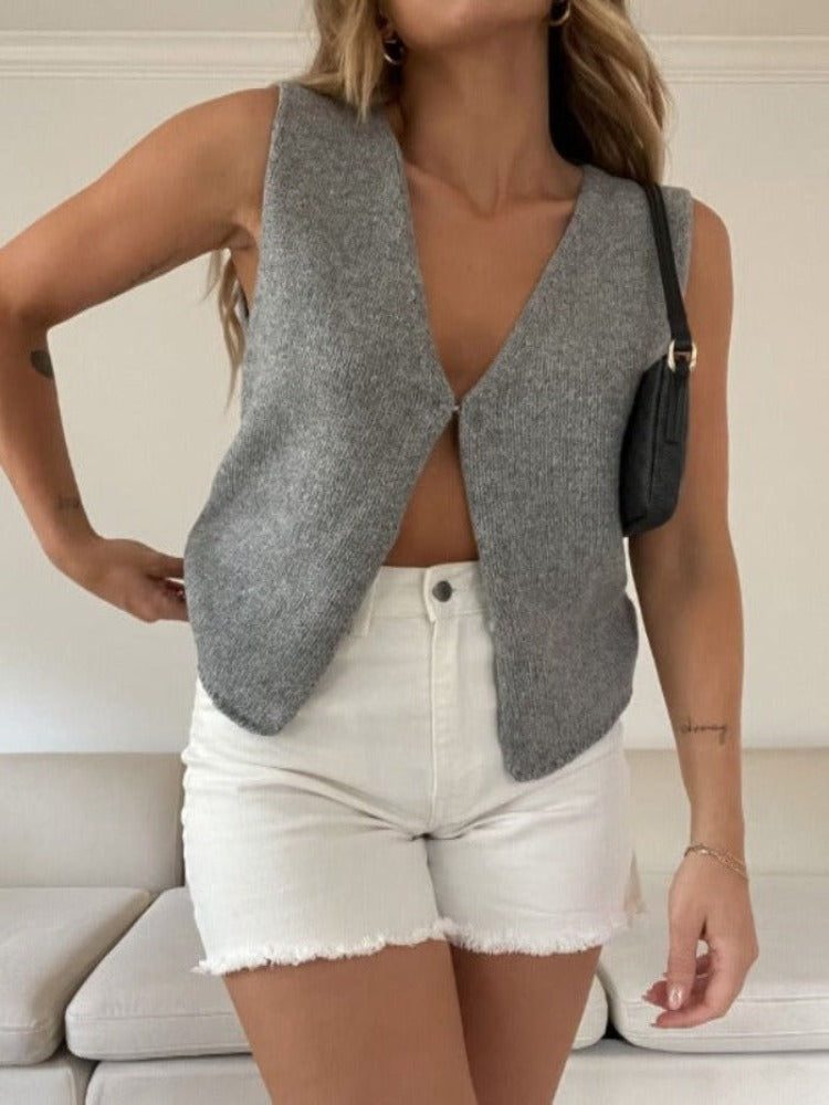 Helena - Lockeres Damen Knopftop