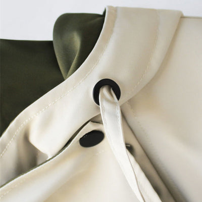 Jamaica - Grüner Eleganter Trenchcoat