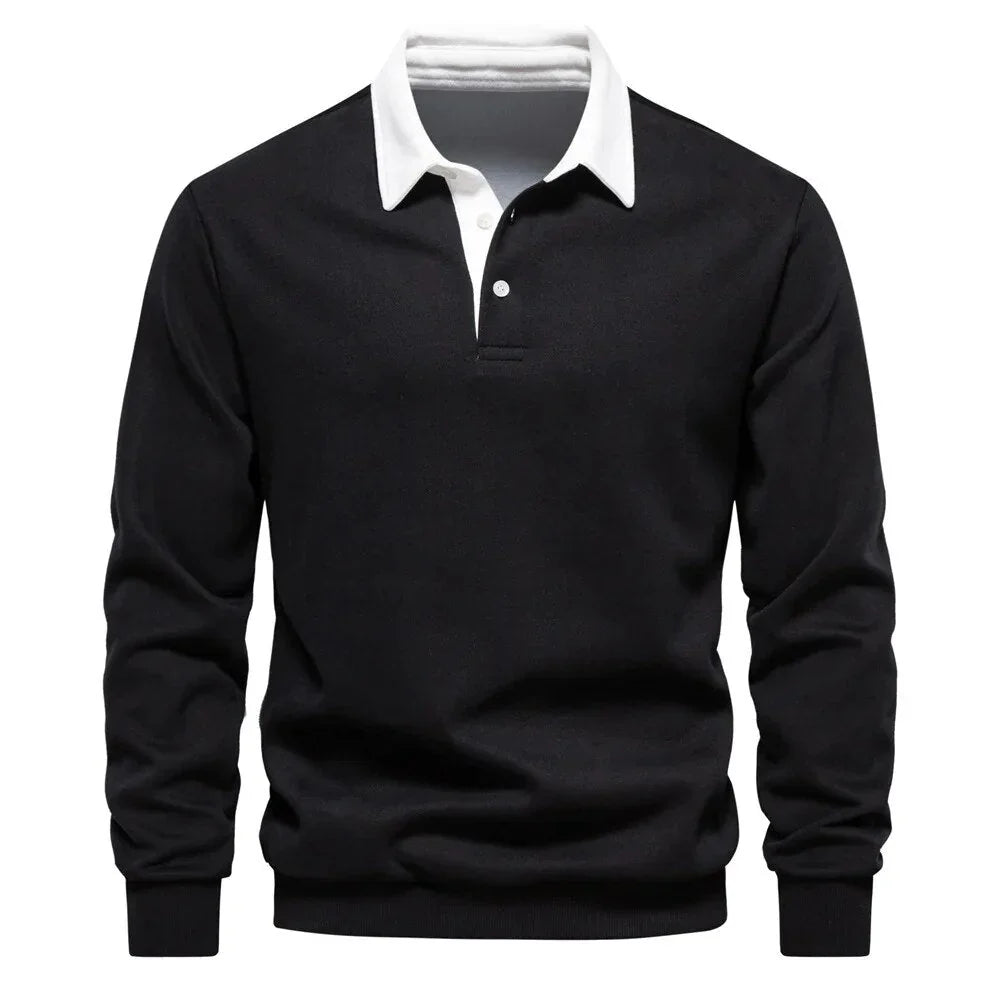 Austin Polo-Kragen Sweatshirt