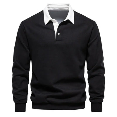 Austin Polo-Kragen Sweatshirt