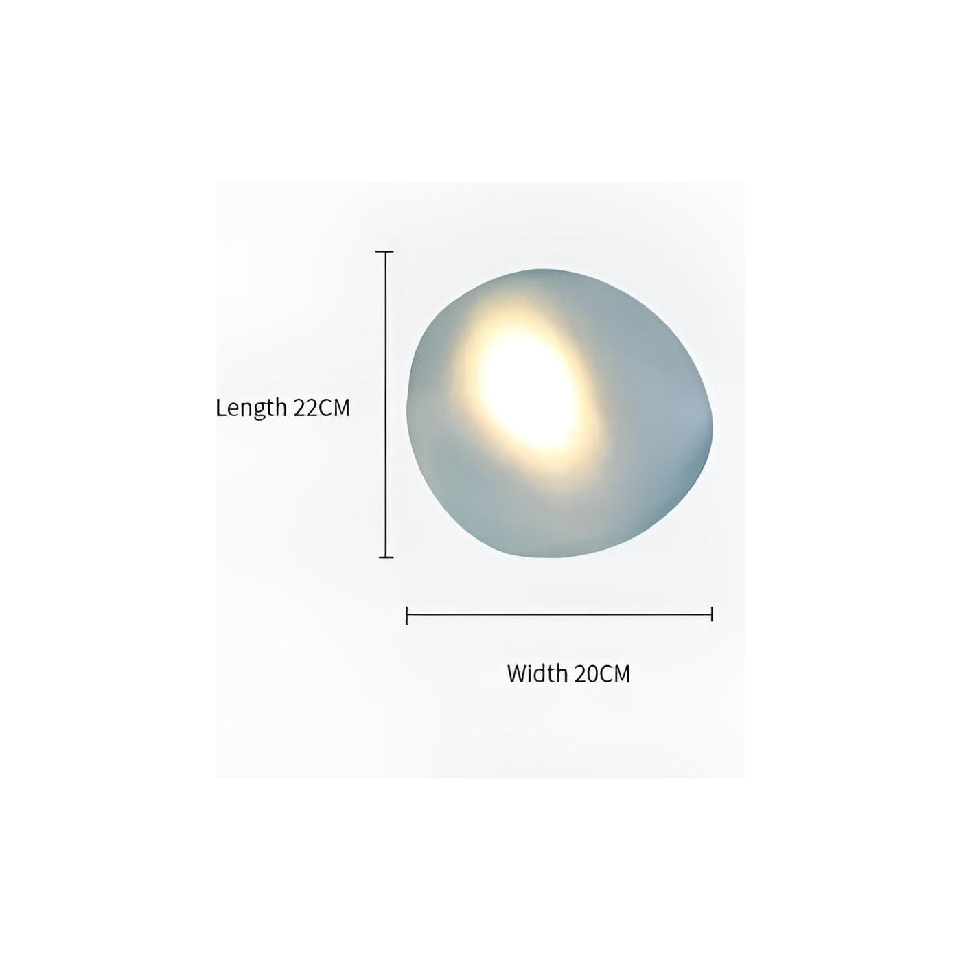 AuroraGlass Light - Nordische Glasmalerei-Wandleuchte