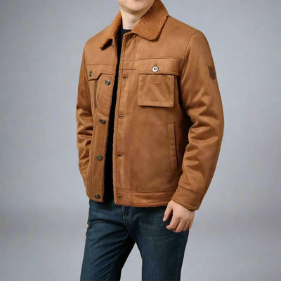 Barun - Casual Jacke mit Samt-Innenfutter
