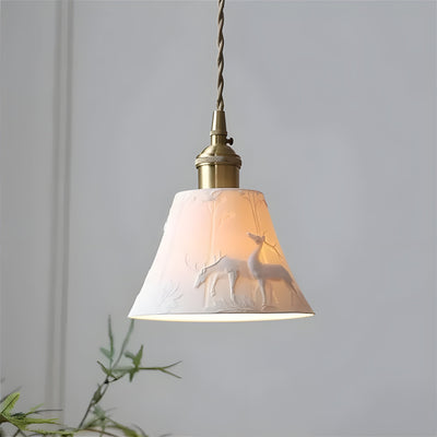 IslandCeramica Light - Moderne rustikale Keramikleuchte
