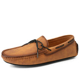 Henrik | Herren Wildleder Loafer Handgefertigt Elegant in Braun