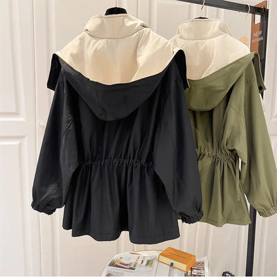 Jamaica - Grüner Eleganter Trenchcoat