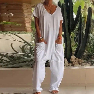 Anastasia - Lässiger Overall mit Gürtel