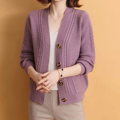 Xanthe® | Strickjacke mit V-Ausschnitt