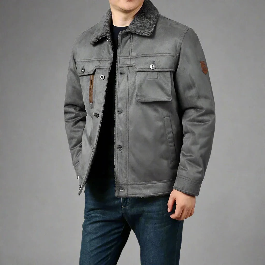Barun - Casual Jacke mit Samt-Innenfutter