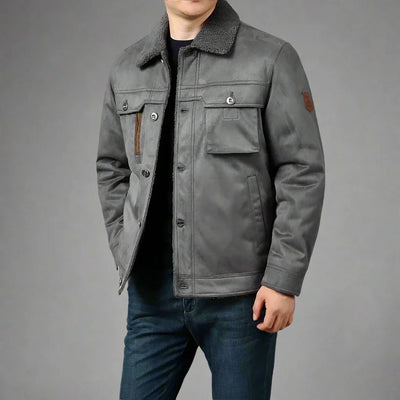Barun - Casual Jacke mit Samt-Innenfutter