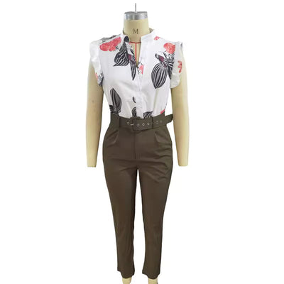 Kara® | Elegantes Set mit Rüschenärmeln