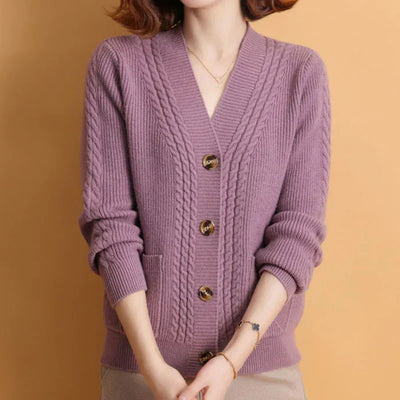 Xanthe® | Strickjacke mit V-Ausschnitt