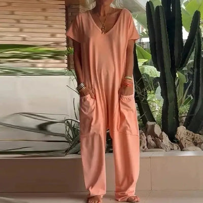 Anastasia - Lässiger Overall mit Gürtel