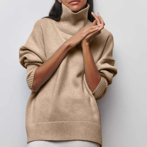 Selena Rollkragen Strickpullover