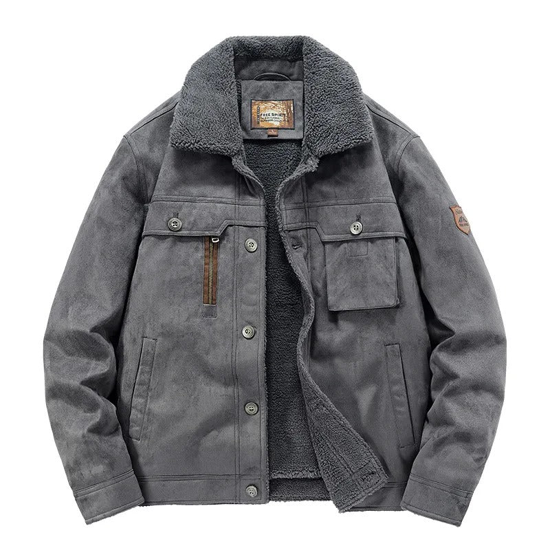 Barun - Casual Jacke mit Samt-Innenfutter