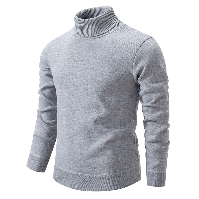 Luigi - Herren Rollkragenpullover für kühlen Komfort