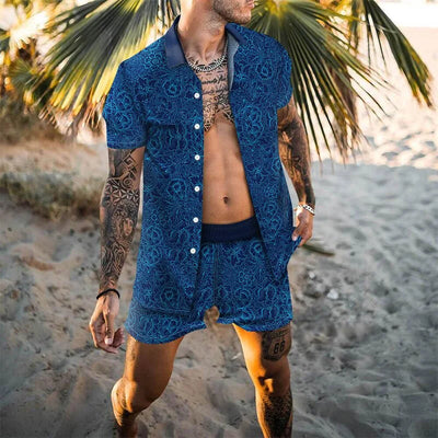 Kamil - Sommerliches Strandhemden-Set für Herren