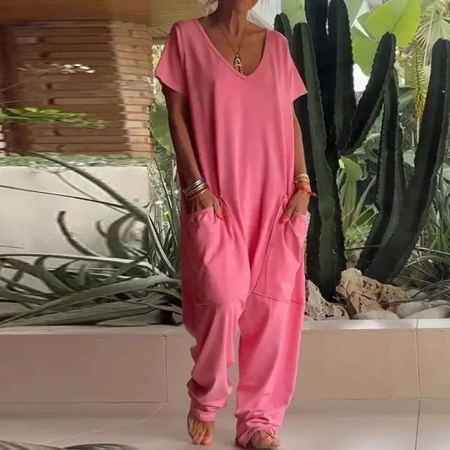 Anastasia - Lässiger Overall mit Gürtel