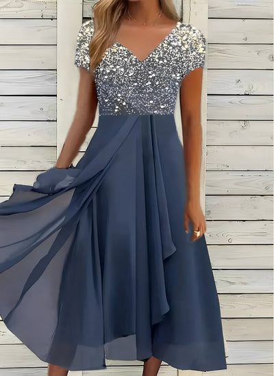 Carissa - Chiffonblusenkleid für Frauen