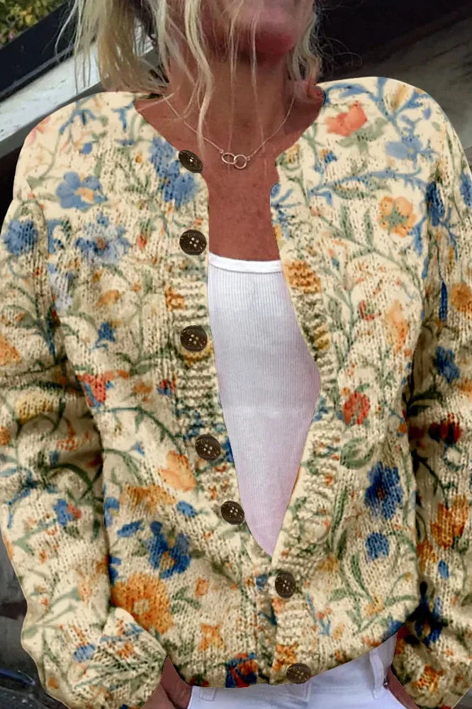 Ophelia – Schicker Bestickter Cardigan