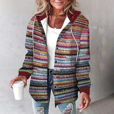 Veronica™ - Gemütliche Karo-Jacke