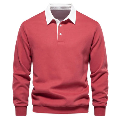 Austin Polo-Kragen Sweatshirt