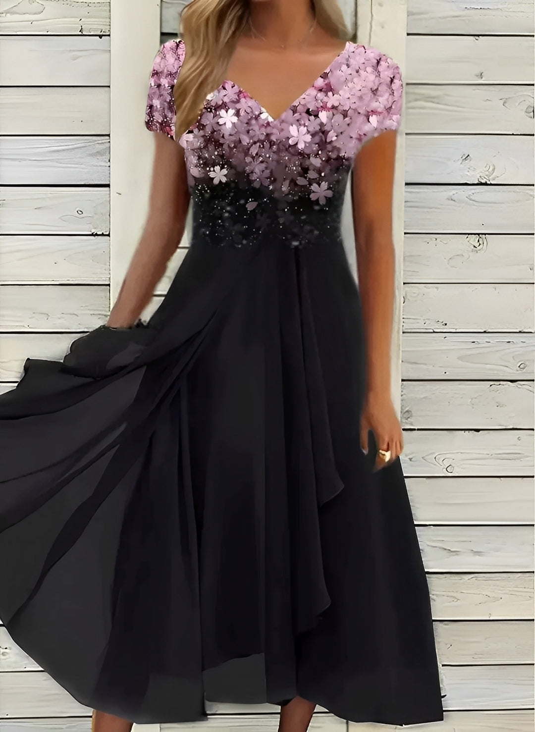 Carissa - Chiffonblusenkleid für Frauen