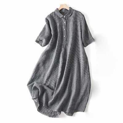 SELIN - LOCKERES MIDI-HEMDKLEID