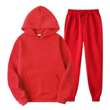 Erik | Sportiver Herren-Track­suit in Rot